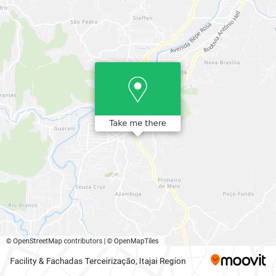 Facility & Fachadas Terceirização map