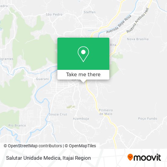 Salutar Unidade Medica map