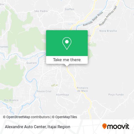 Alexandre Auto Center map
