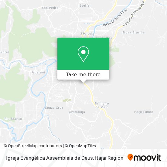 Igreja Evangélica Assembléia de Deus map