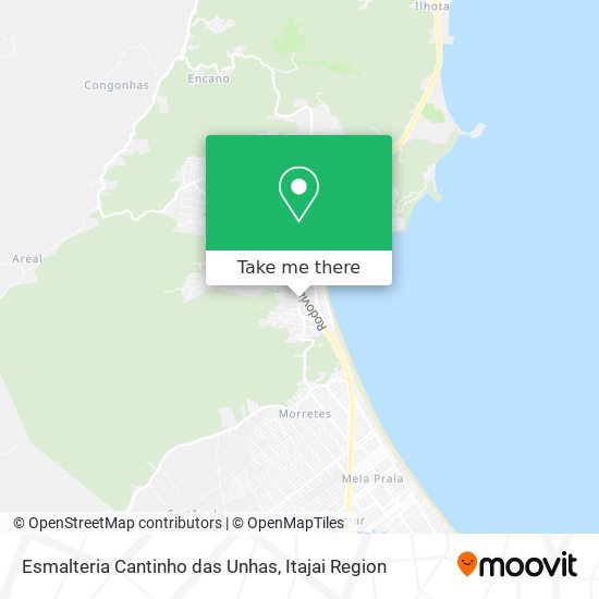 Esmalteria Cantinho das Unhas map