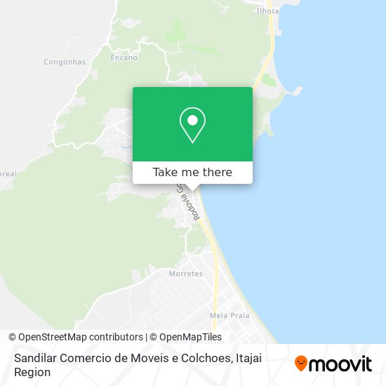 Sandilar Comercio de Moveis e Colchoes map