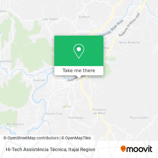 Hi-Tech Assistência Técnica map