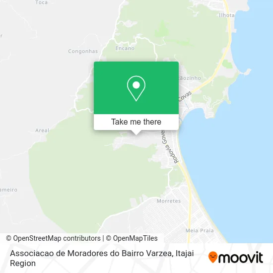Associacao de Moradores do Bairro Varzea map