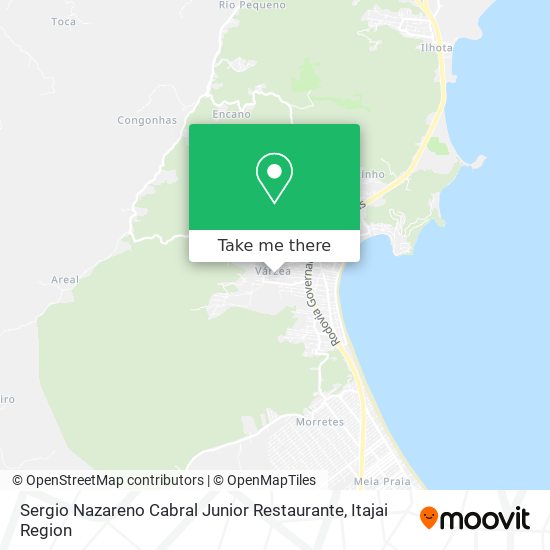 Sergio Nazareno Cabral Junior Restaurante map