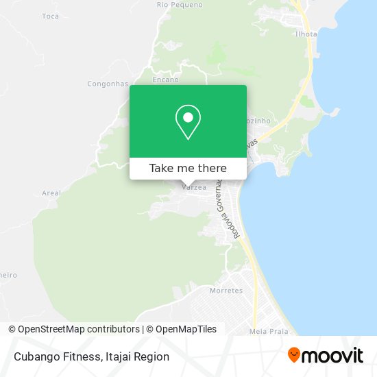 Cubango Fitness map