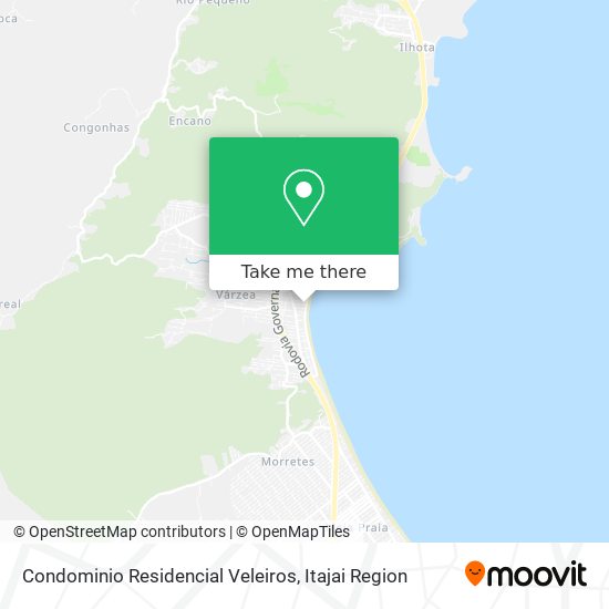 Condominio Residencial Veleiros map