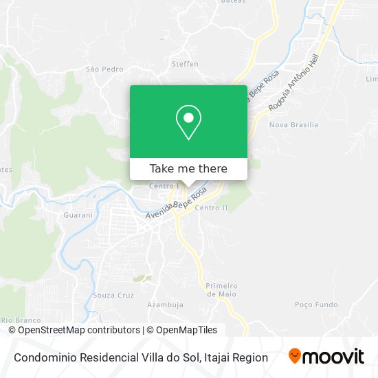 Condominio Residencial Villa do Sol map