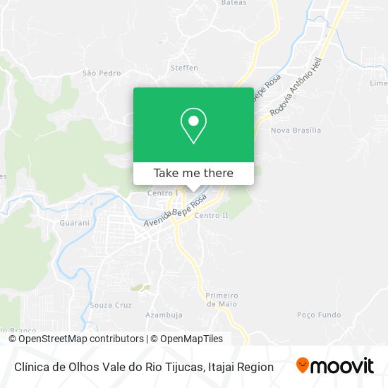 Clínica de Olhos Vale do Rio Tijucas map