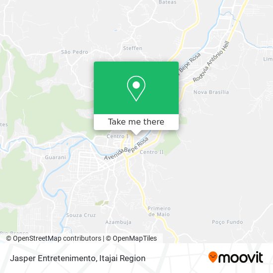 Mapa Jasper Entretenimento