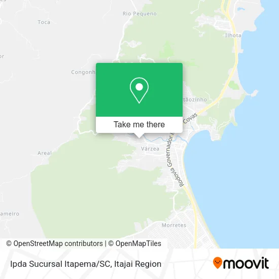 Ipda Sucursal Itapema/SC map