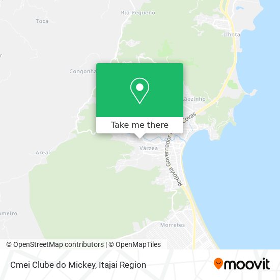 Mapa Cmei Clube do Mickey