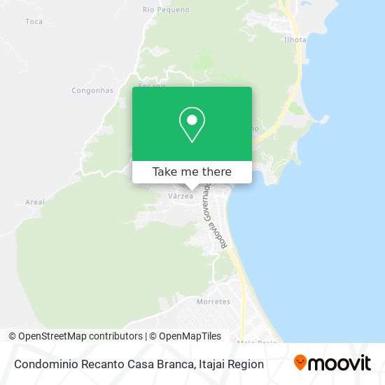 Condominio Recanto Casa Branca map