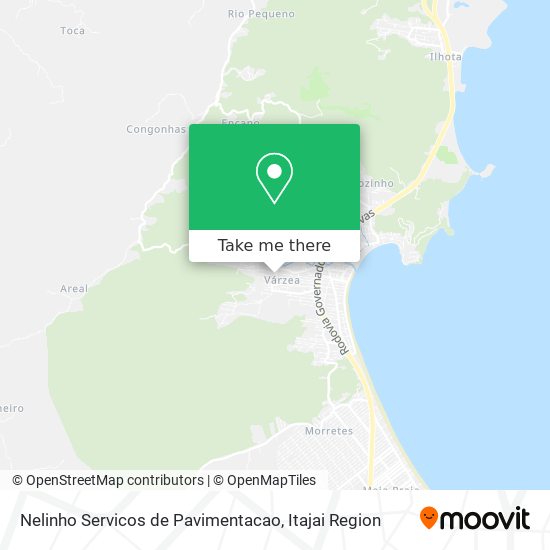 Nelinho Servicos de Pavimentacao map