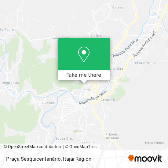 Praça Sesquicentenário map