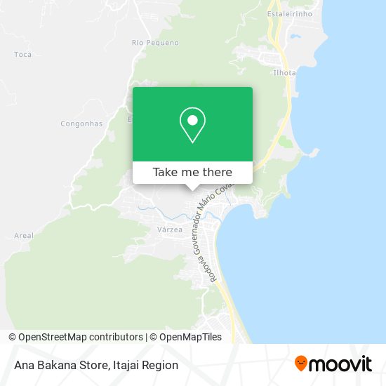 Ana Bakana Store map