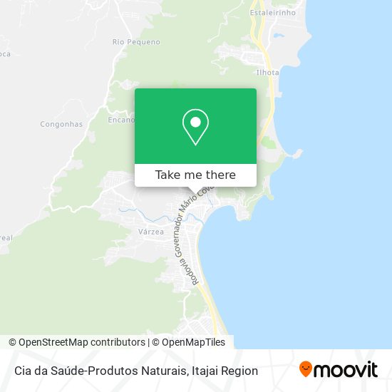 Cia da Saúde-Produtos Naturais map