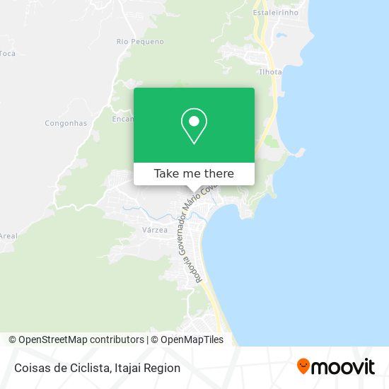 Coisas de Ciclista map