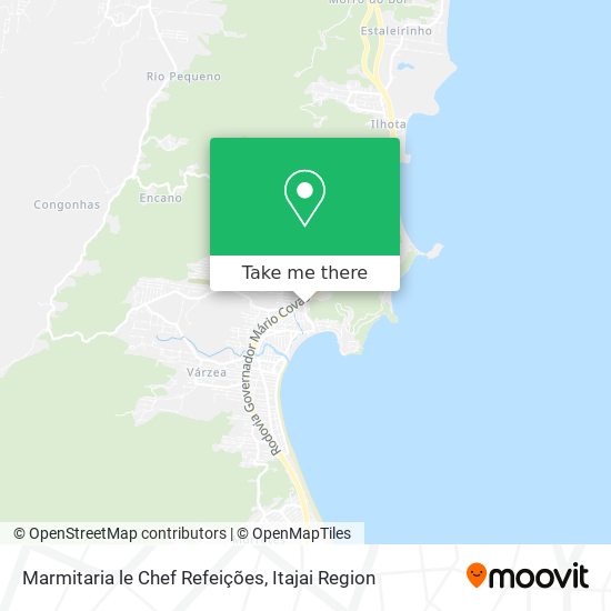 Marmitaria le Chef Refeições map