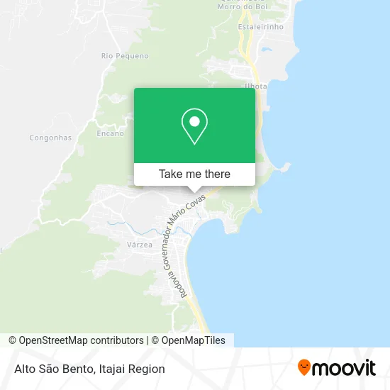 Alto São Bento map