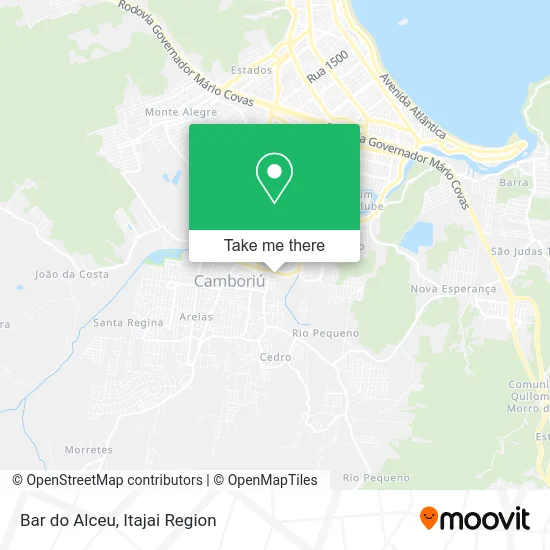 Bar do Alceu map