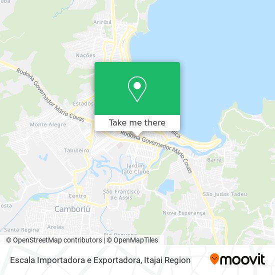 Mapa Escala Importadora e Exportadora