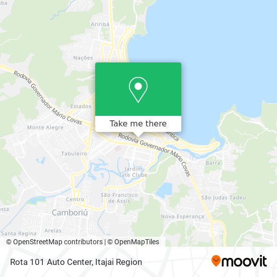 Rota 101 Auto Center map