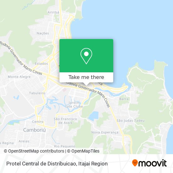 Protel Central de Distribuicao map