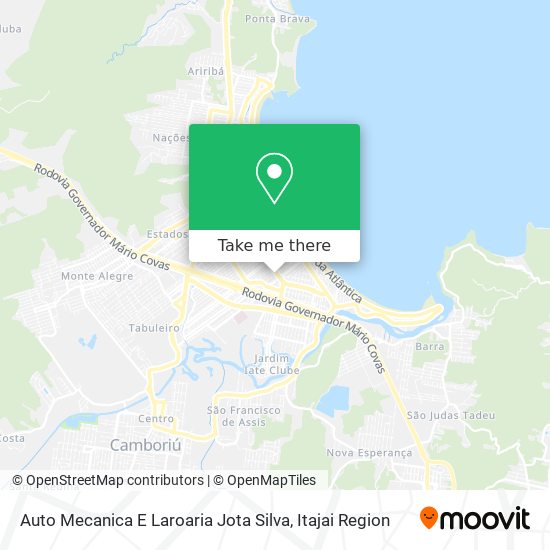 Mapa Auto Mecanica E Laroaria Jota Silva