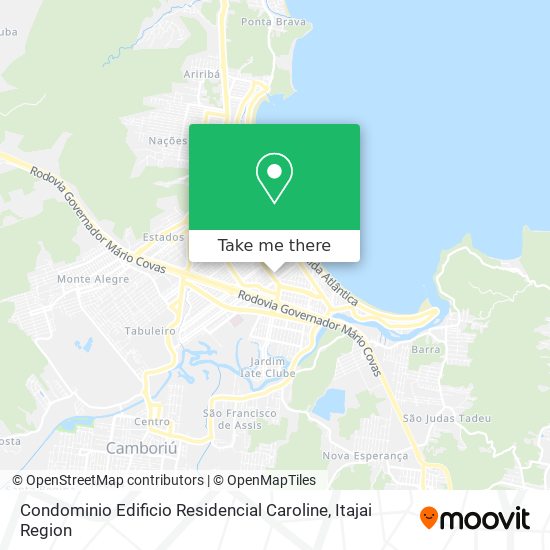 Condominio Edificio Residencial Caroline map