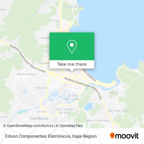 Edson Componentes Eletrônicos map