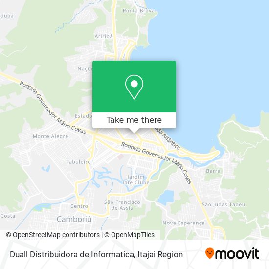 Duall Distribuidora de Informatica map