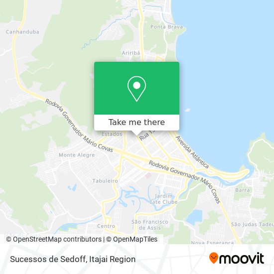 Sucessos de Sedoff map