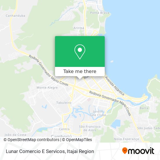 Lunar Comercio E Servicos map