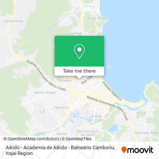 Aikido - Academia de Aikido - Balneário Camboriu map