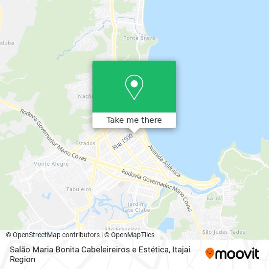 Salão Maria Bonita Cabeleireiros e Estética map