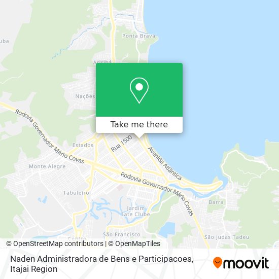 Naden Administradora de Bens e Participacoes map