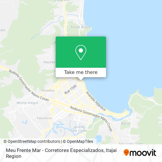 Meu Frente Mar - Corretores Especializados map
