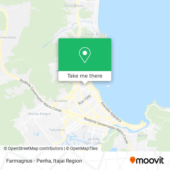 Mapa Farmagnus - Penha