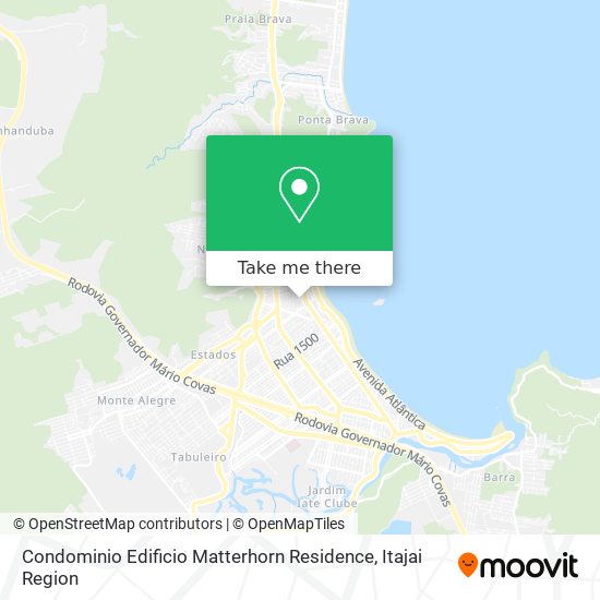 Condominio Edificio Matterhorn Residence map