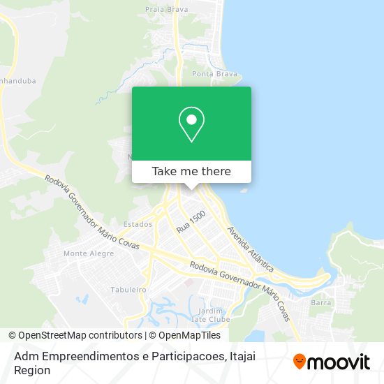 Mapa Adm Empreendimentos e Participacoes