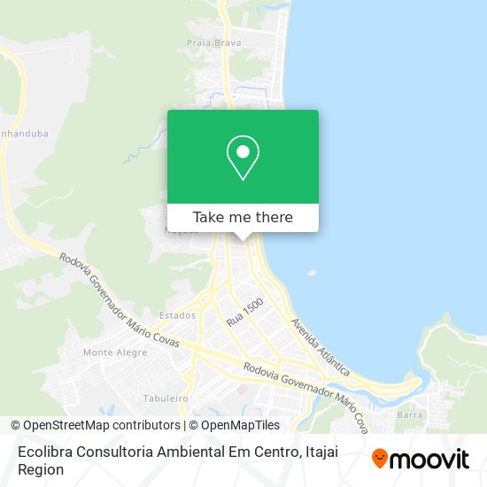 Ecolibra Consultoria Ambiental Em Centro map