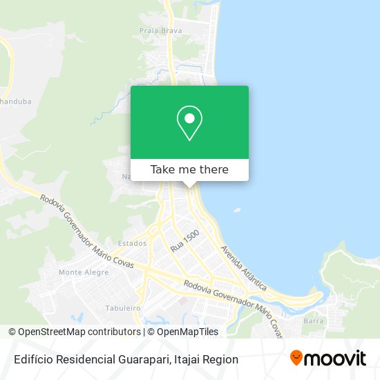 Mapa Edifício Residencial Guarapari