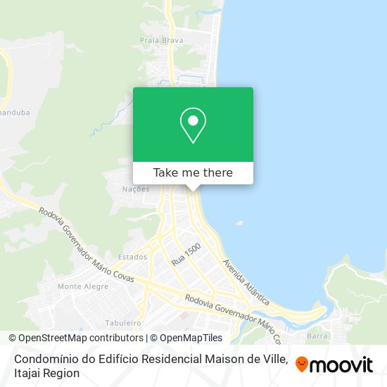 Condomínio do Edifício Residencial Maison de Ville map