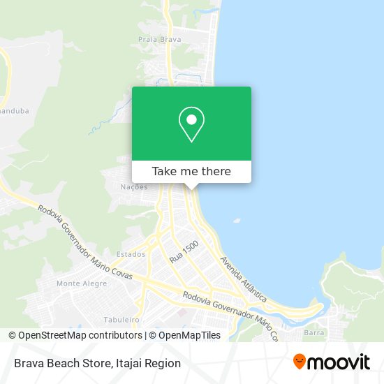 Brava Beach Store map