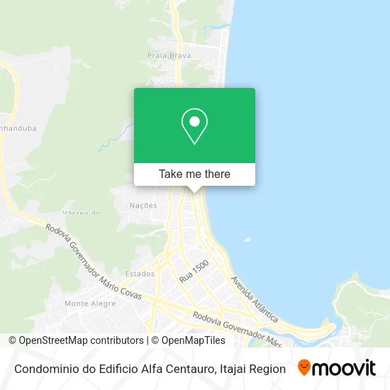 Condominio do Edificio Alfa Centauro map