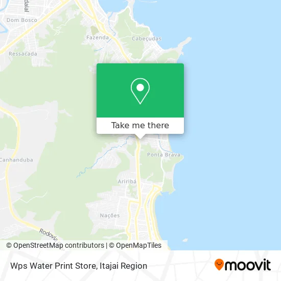 Wps Water Print Store map