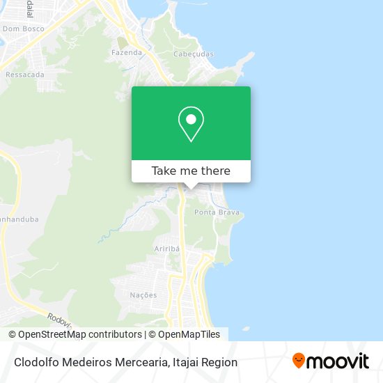 Clodolfo Medeiros Mercearia map