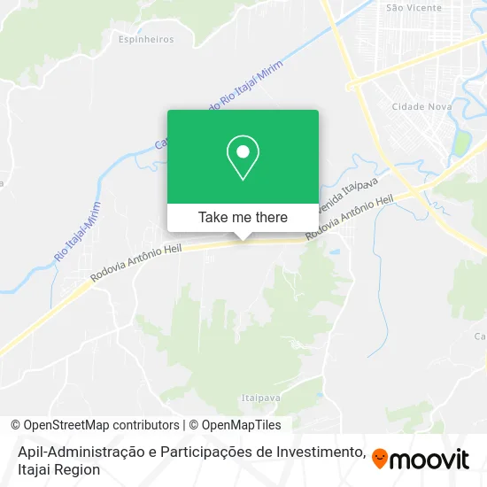 Apil-Administração e Participações de Investimento map