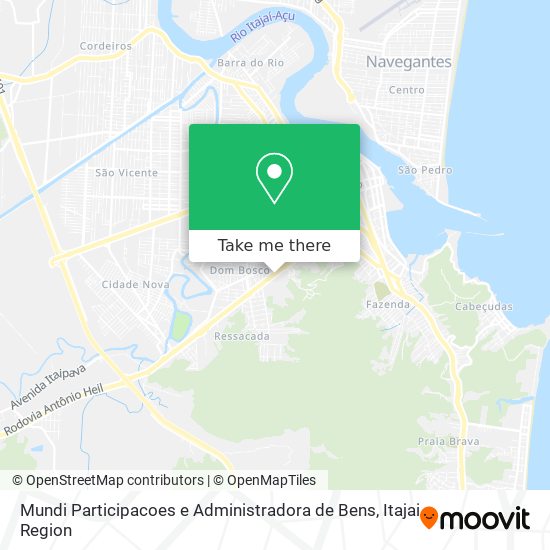 Mundi Participacoes e Administradora de Bens map